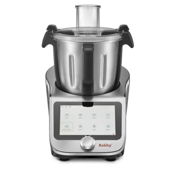 Robot de Cozinha Multifunções Conectado - Robby RobiCook XL (4,5 L, Balança Integrada, Ecrã Táctil, +750 Receitas) - Image 2