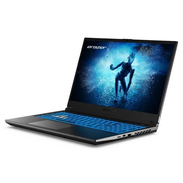 ERAZER DEPUTY P60i - Portátil Gaming 15,6" FHD 144Hz | RTX 4060 | Core i5-12450H | 16GB RAM | SSD 512GB | Sem Windows