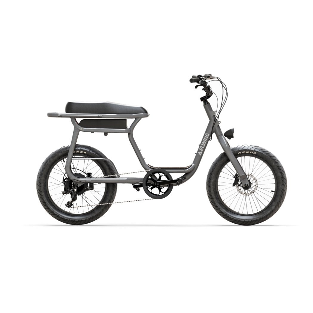 YUVY SIMPLE - Bicicleta Elétrica Biplace, Personalizável, Motor BAFANG 250W, Bateria 48V